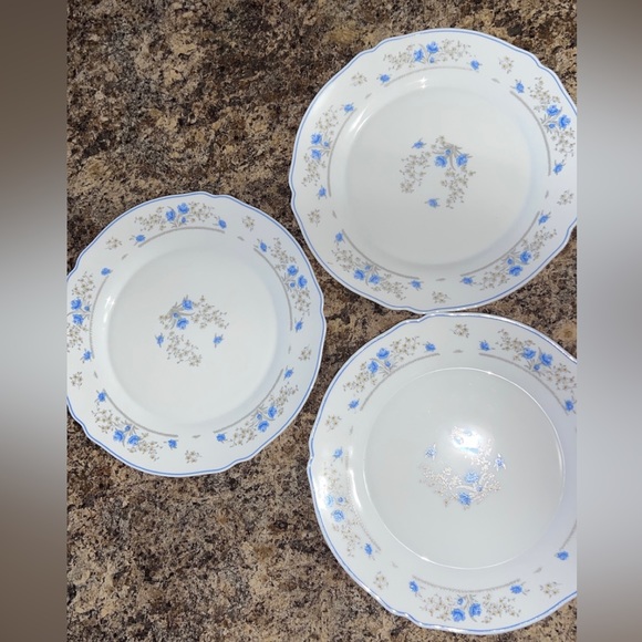 Acropal France Romantique Pattern Dinnerware - Picture 4 of 6